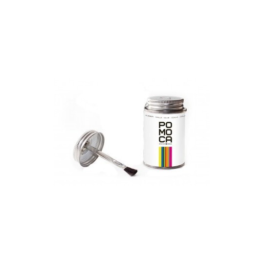 Pomoca Glue in can with brush