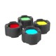 Led Lenser Set von farbigen Filtern für MT14