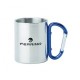 Ferrino Inox cip with carabiner