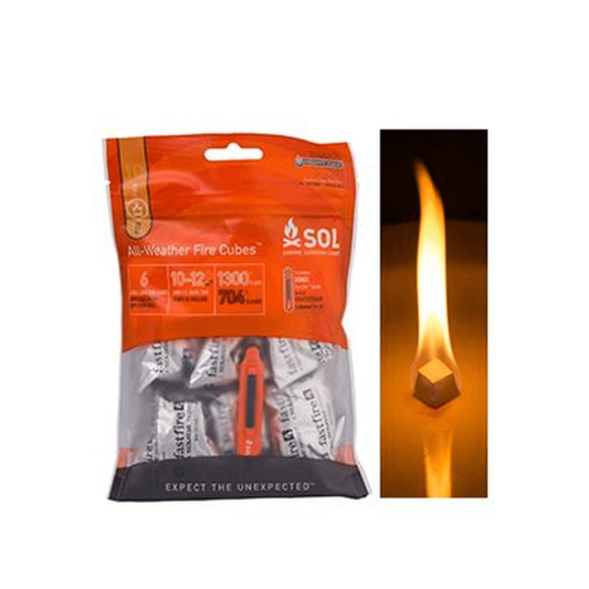 SoL Slim All Weather Fire Cubes