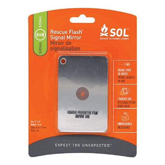 SoL Rescue Flash Signal Mirror