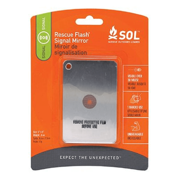 SoL Rescue Flash Signal Mirror