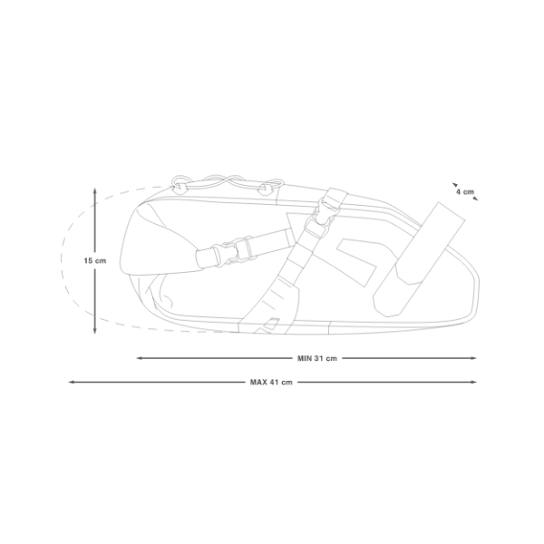 Apidura Expedition Saddle Pack 9 L