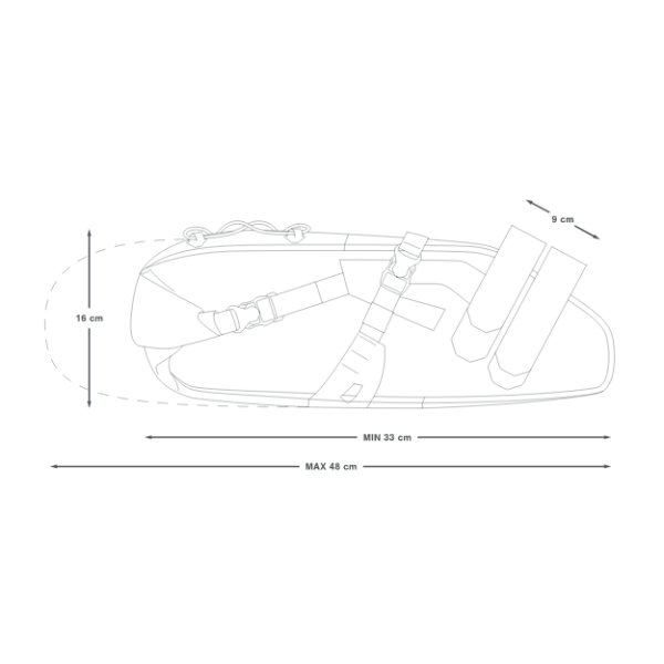 Apidura Expedition Saddle Pack 14 L