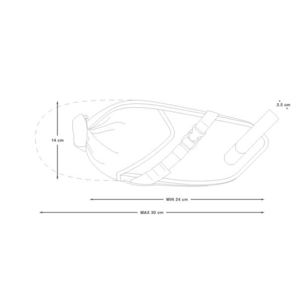 Apidura Backcountry Saddle Pack 4,5 L