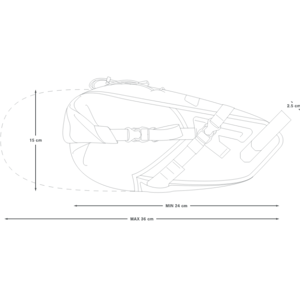 Apidura Backcountry Saddle Pack 6 L