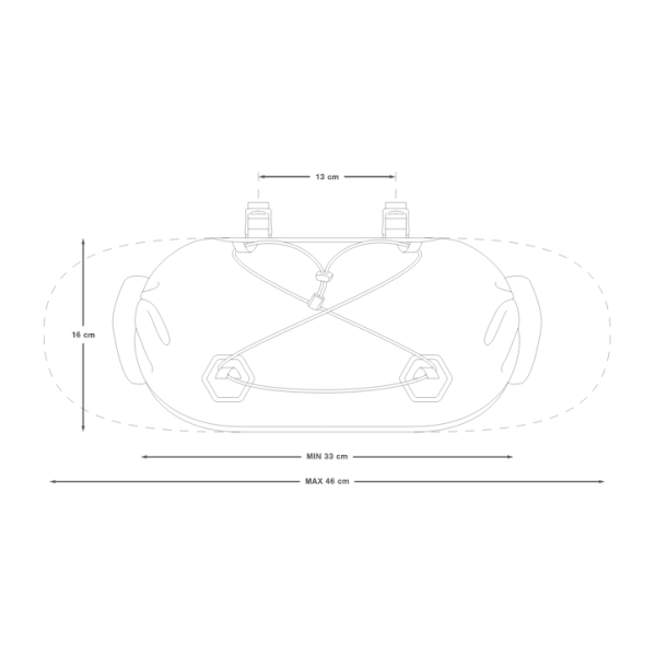 Apidura Expedition Handlebar Pack 14 L