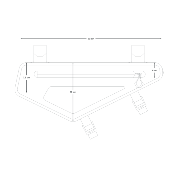 Apidura Backcountry Frame Pack 2 L
