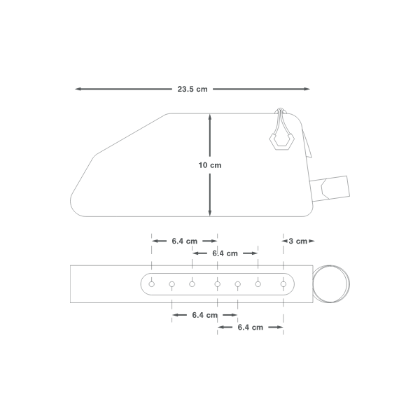Apidura Expedition Bolt-On Top Tube Pack
