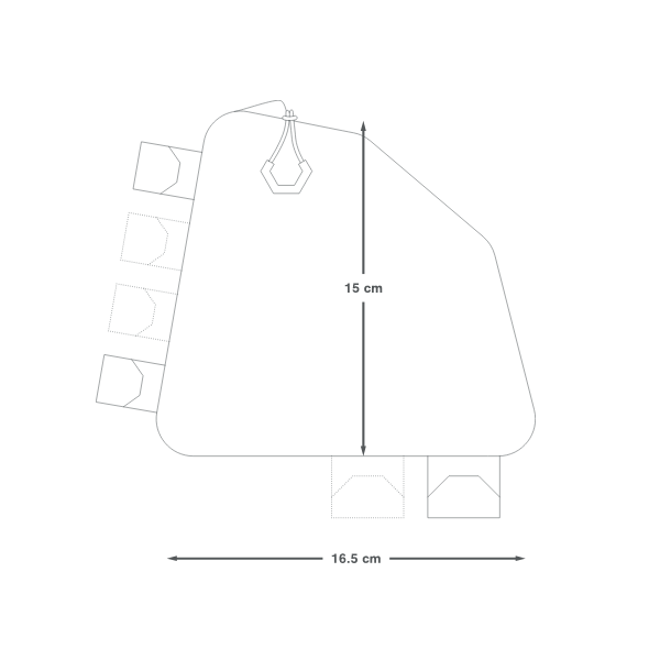 Apidura Backcountry Rear Top Tube Pack