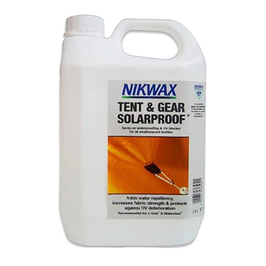 Nikwax impermeabilizzante Tent & Gear Solarproof 2,5 L