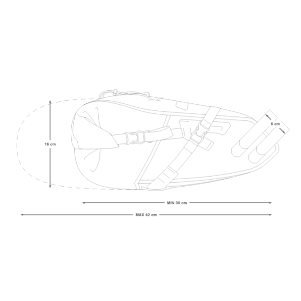 Apidura Backcountry Saddle Pack 10 L