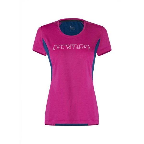 Montura Run logo t-shirt donna