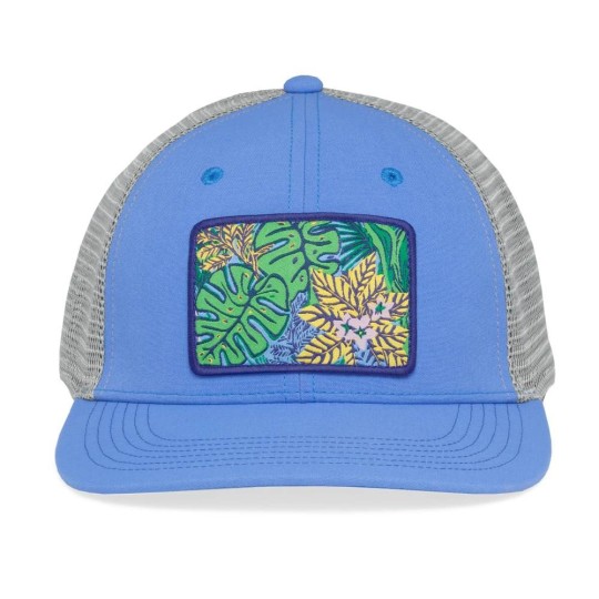 Sunday Afternoons Tropical Flora Patch Trucker