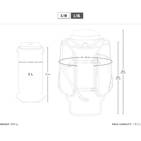 Apidura Backcountry Hydratation Backpack