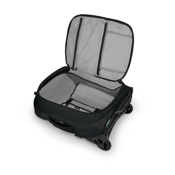 Borsa Trolley Osprey Ozone A 2 Ruote - 80 Litri, Leggera, Tessuto Carbonio (nero)