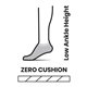 Smartwool Run Zero Cushion Low Ankle Damen
