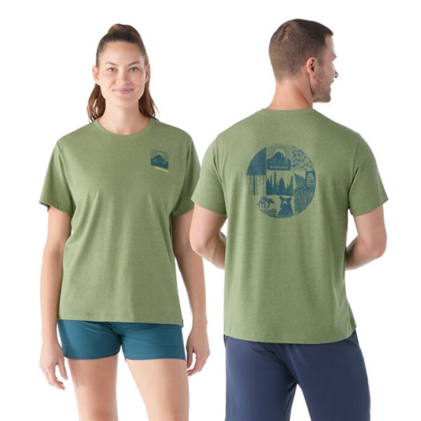 Smartwool Forest Finds Graphic short sleeve tee
