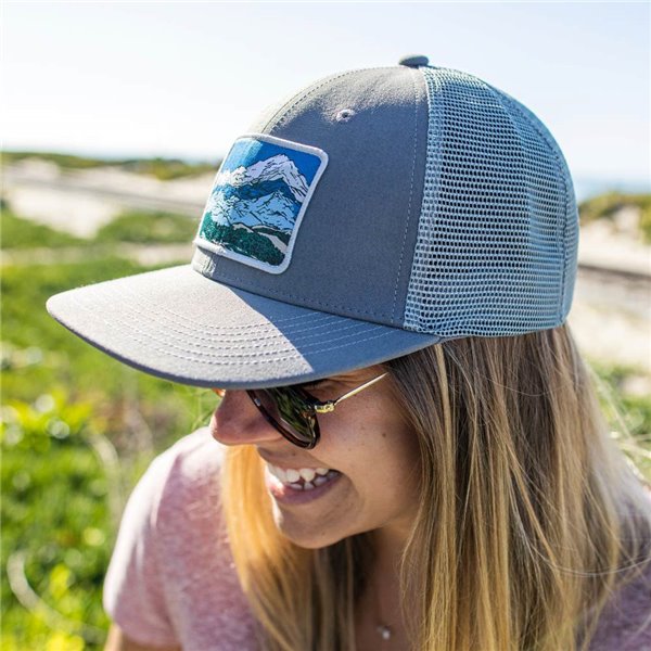 Sunday Afternoons Mountain Moonlight Patch Trucker