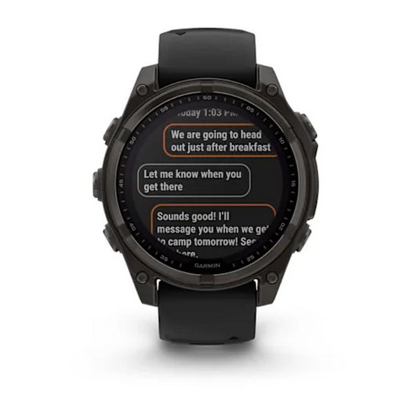 Garmin fenix 8 47 mm Sapphire Solar smartwatch - Mountain eXperience