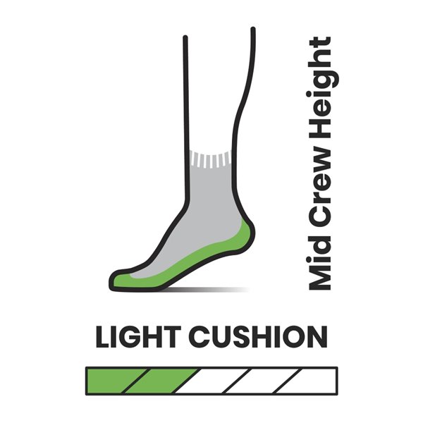 Smartwool Hike Light Cushion Mid crew