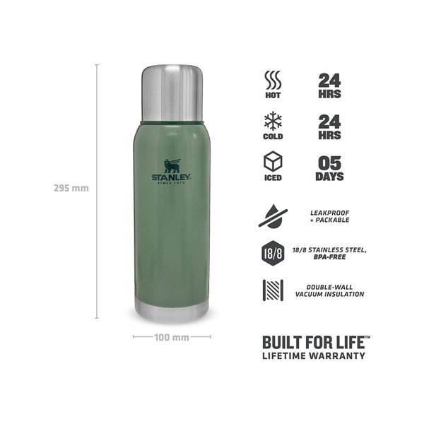 Stanley thermos Adventure Vacuum Bottle 1 l