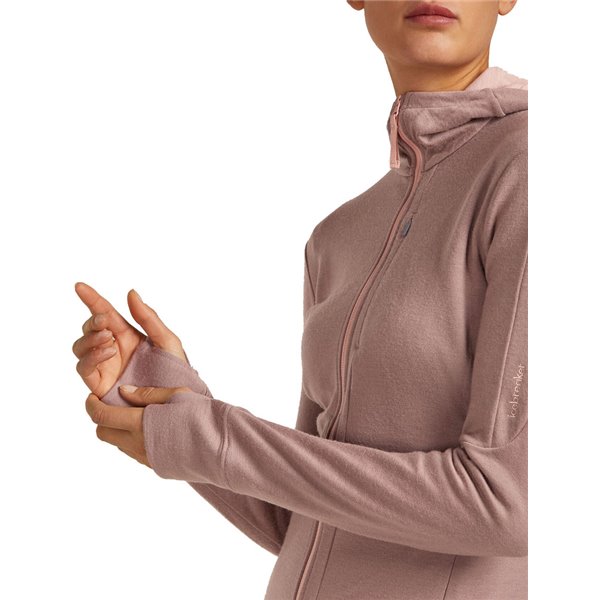 Icebreaker Merino 260 Quantum LS Zip Hoodie woman