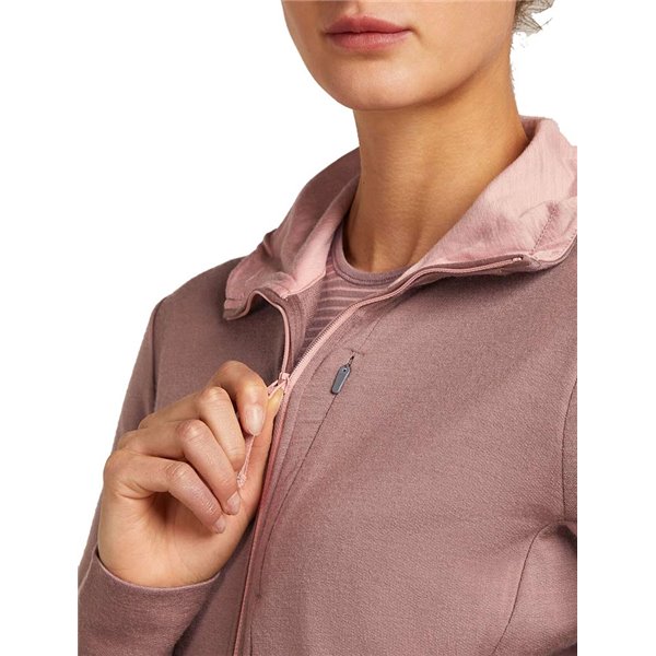 Icebreaker Merino 260 Quantum LS Zip Hoodie woman
