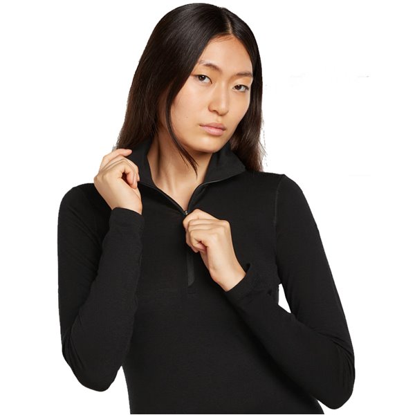 Icebreaker Merino 200 Oasis Half Zip long sleeve woman