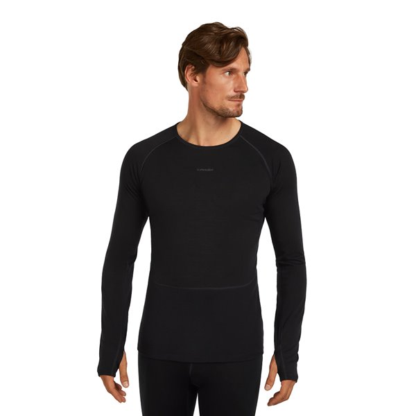Icebreaker Merino 200 ZoneKnit Crewe maniche lunghe