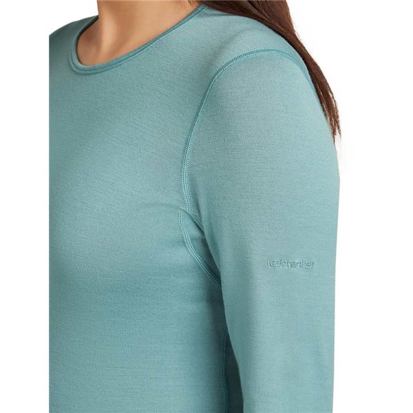 Icebreaker Merino 260 Tech Crewe maniche lunghe donna