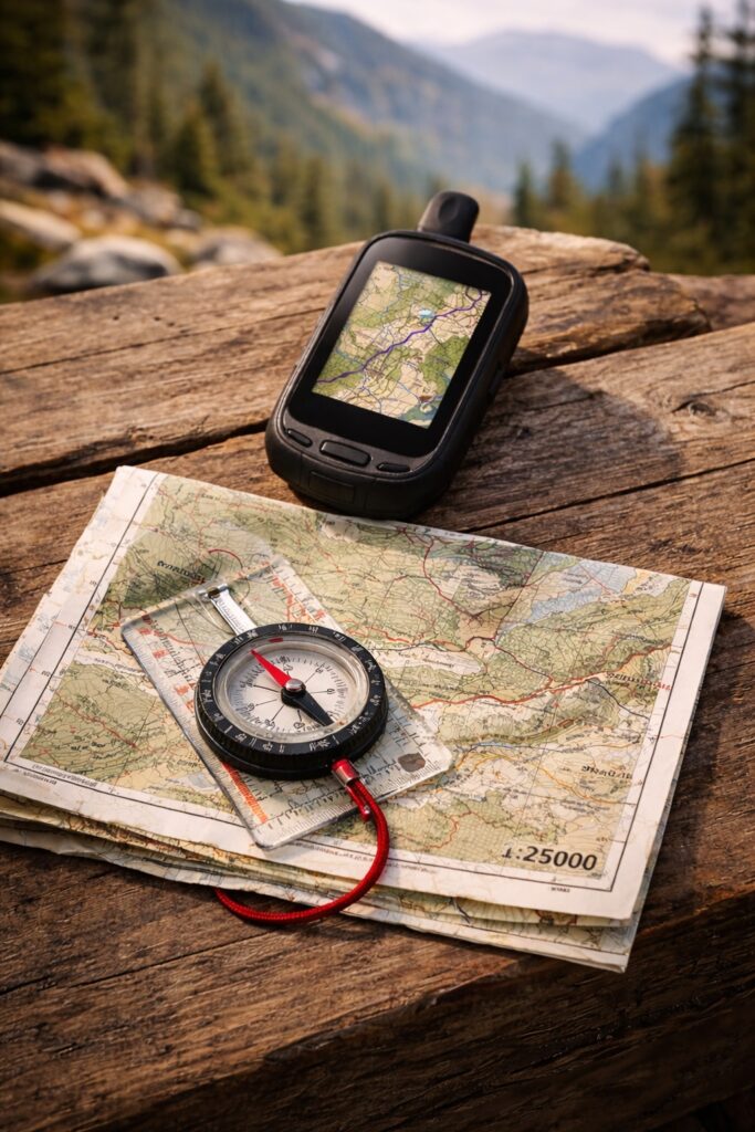 GPS come alleato della cartina