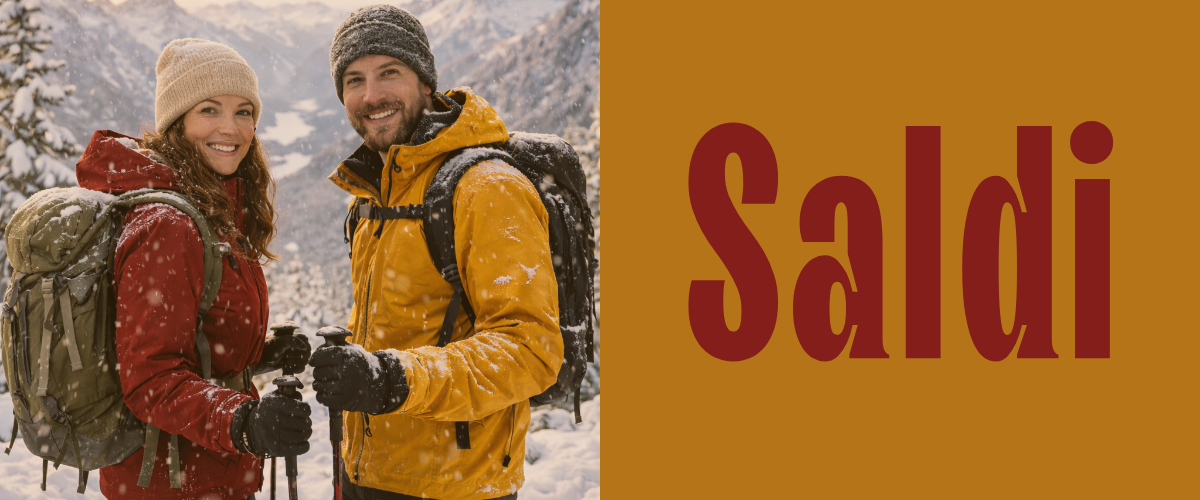 Saldi con sconti fino al 50% su abbigliamento, calzature ed attrezzatura